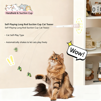 🔥Buy 2 10% OFF&Free Shipping🐾 Electric Butterfly Cat Teaser