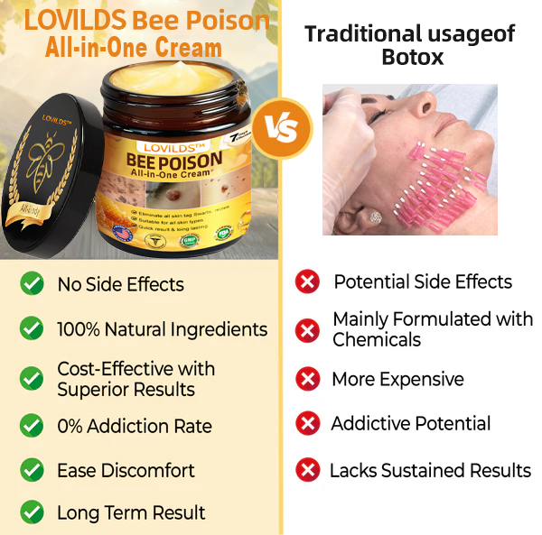 LOVILDS™ Bee Poison All-in-One Cream US Dermatologist Approved