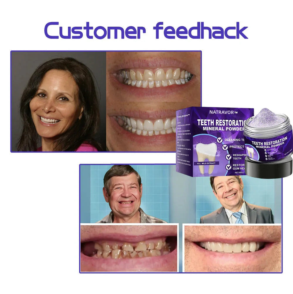 🎁 Flash Sale:NATRAVOR™ Teeth Restoration Powder