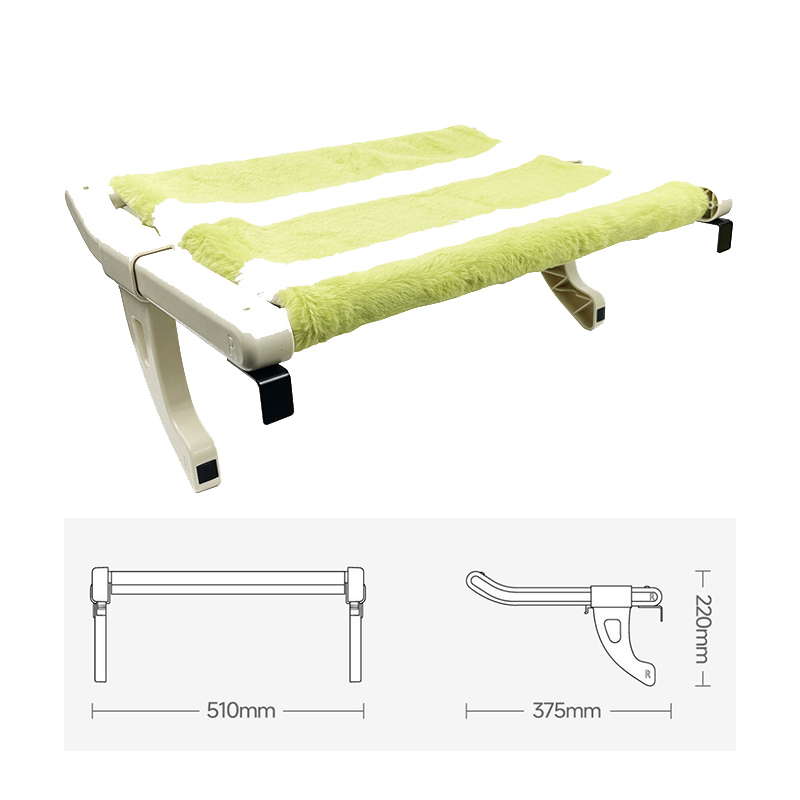 🐾CuddleNest Bedside Cat Hammock