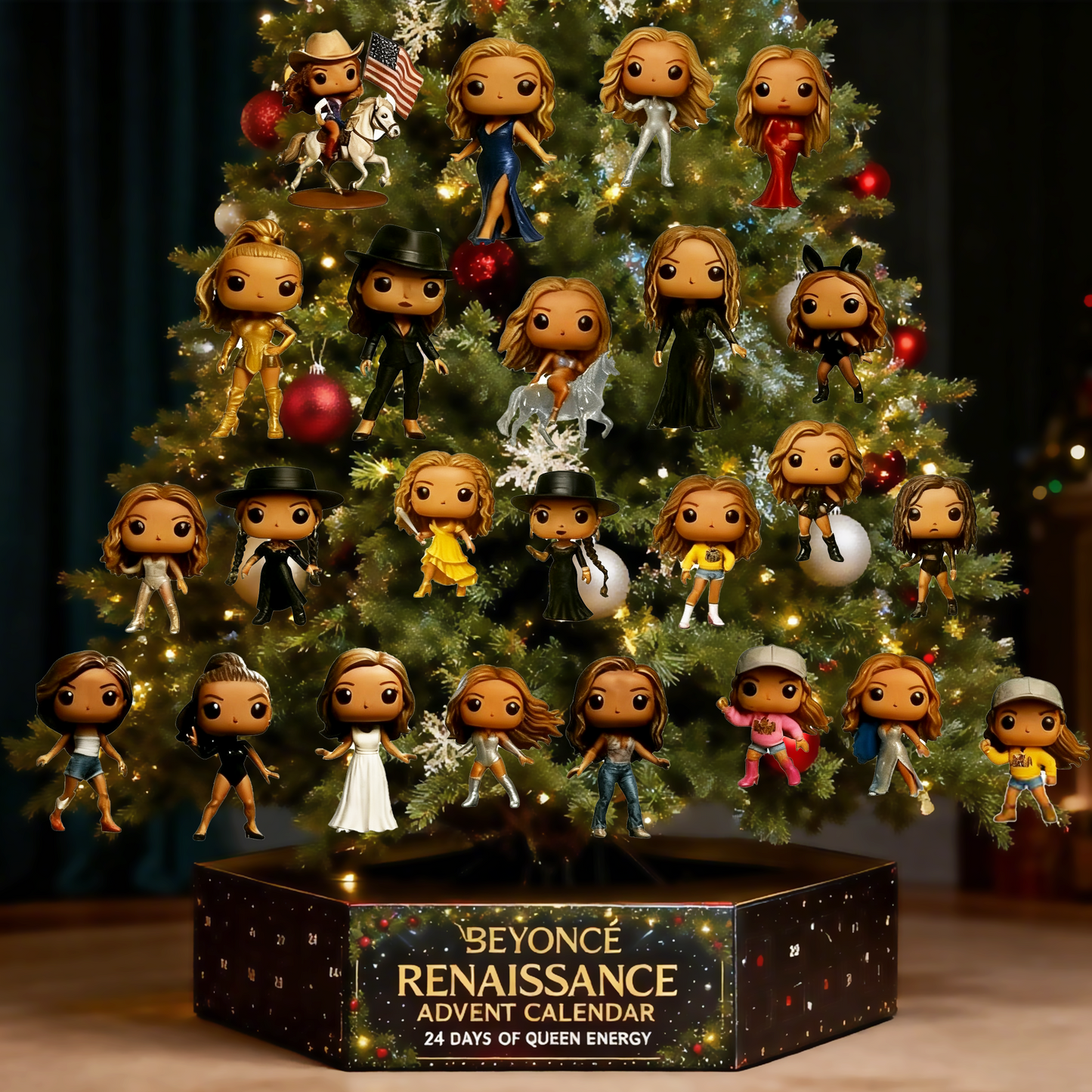 🌟 Beyoncé Christmas Advent Calendar – 24 Days of Queen Energy