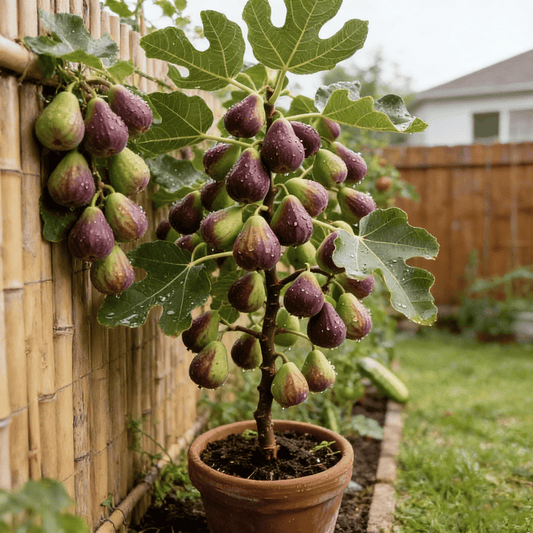 🏆65K+ SOLD!🌿Fig Seeds– America's Favorite Fig for Patio & Container Gardening! Easy to Grow, Sweet Harvest.