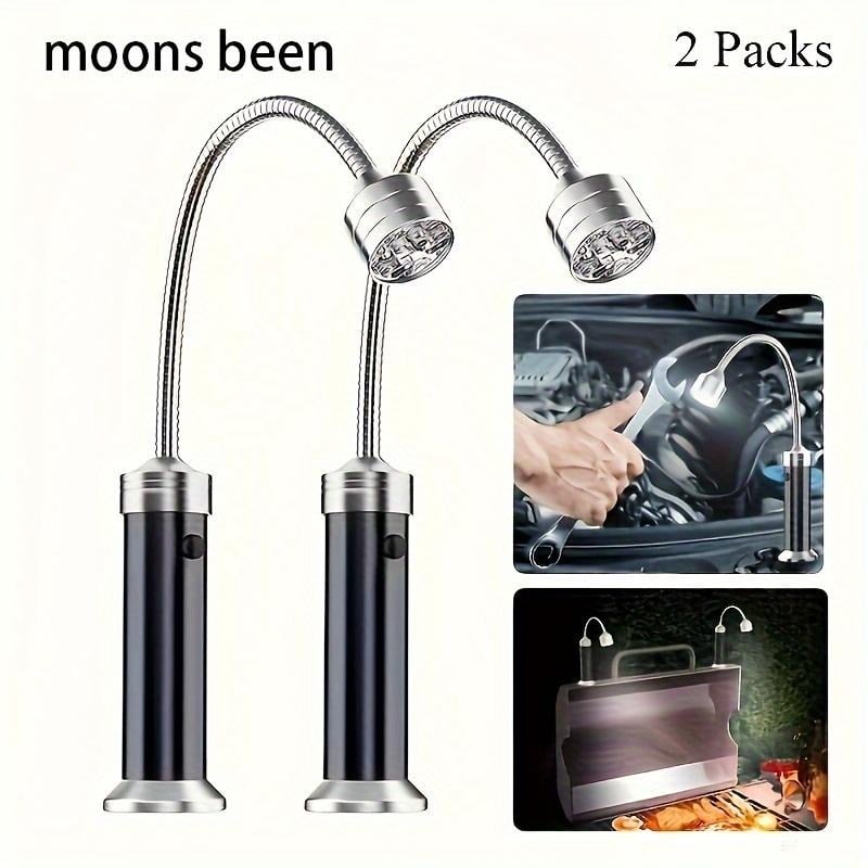 LED Grill Light with 360° Flexible Gooseneck & Magnetic Base