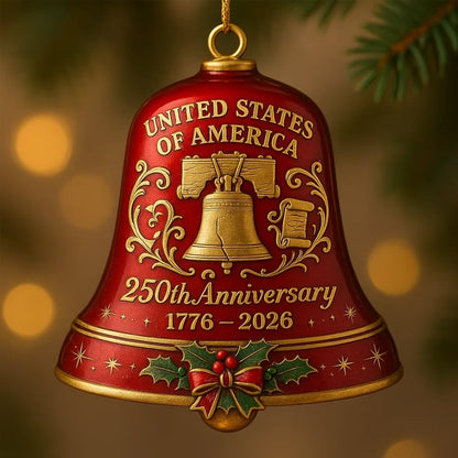 🌟Proudly made in Texas, USA🔔United States 250th Anniversary Bell