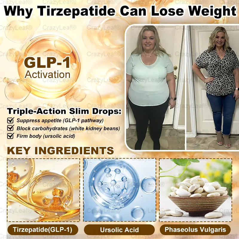 Trizepatide GLP-1 Moringa Slimming & Health Boost Drops
