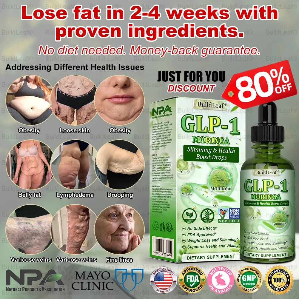 Trizepatide GLP-1 Moringa Slimming & Health Boost Drops