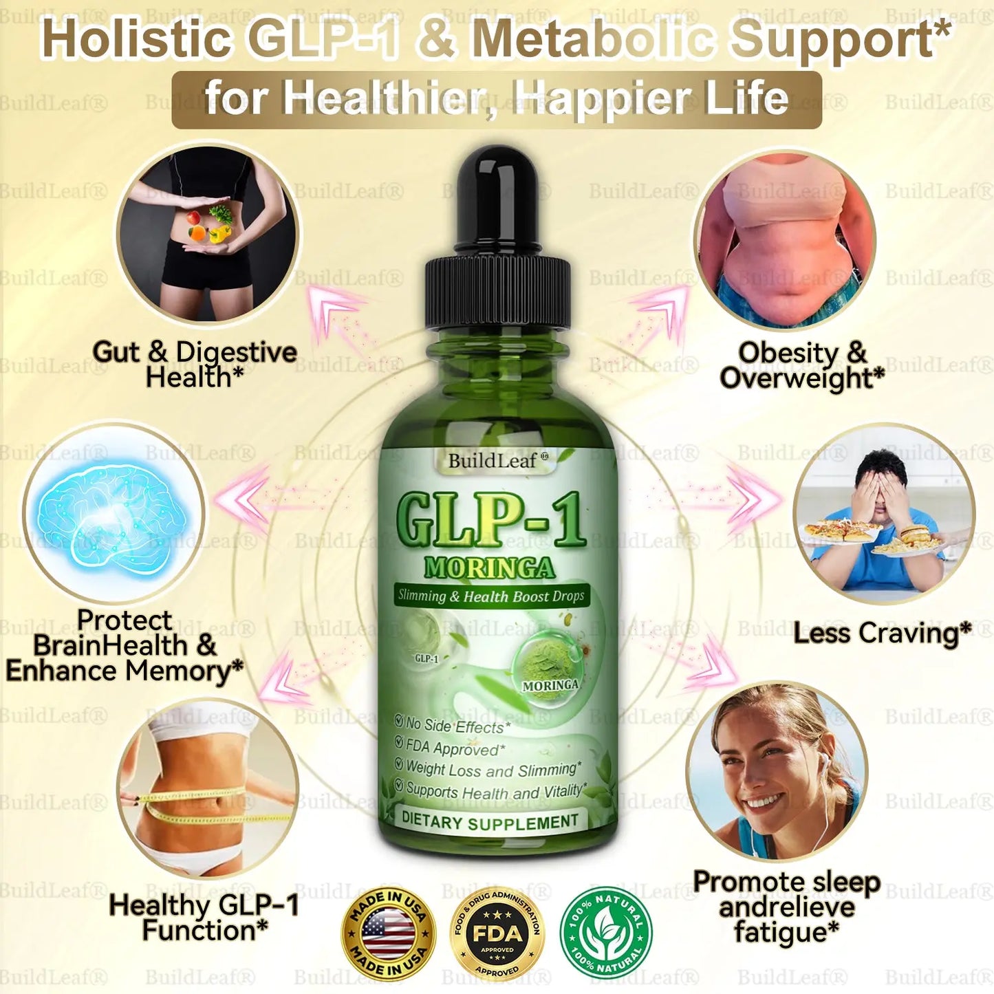Trizepatide GLP-1 Moringa Slimming & Health Boost Drops