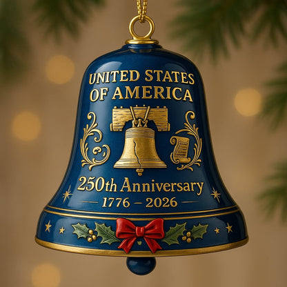 🌟Proudly made in Texas, USA🔔United States 250th Anniversary Bell
